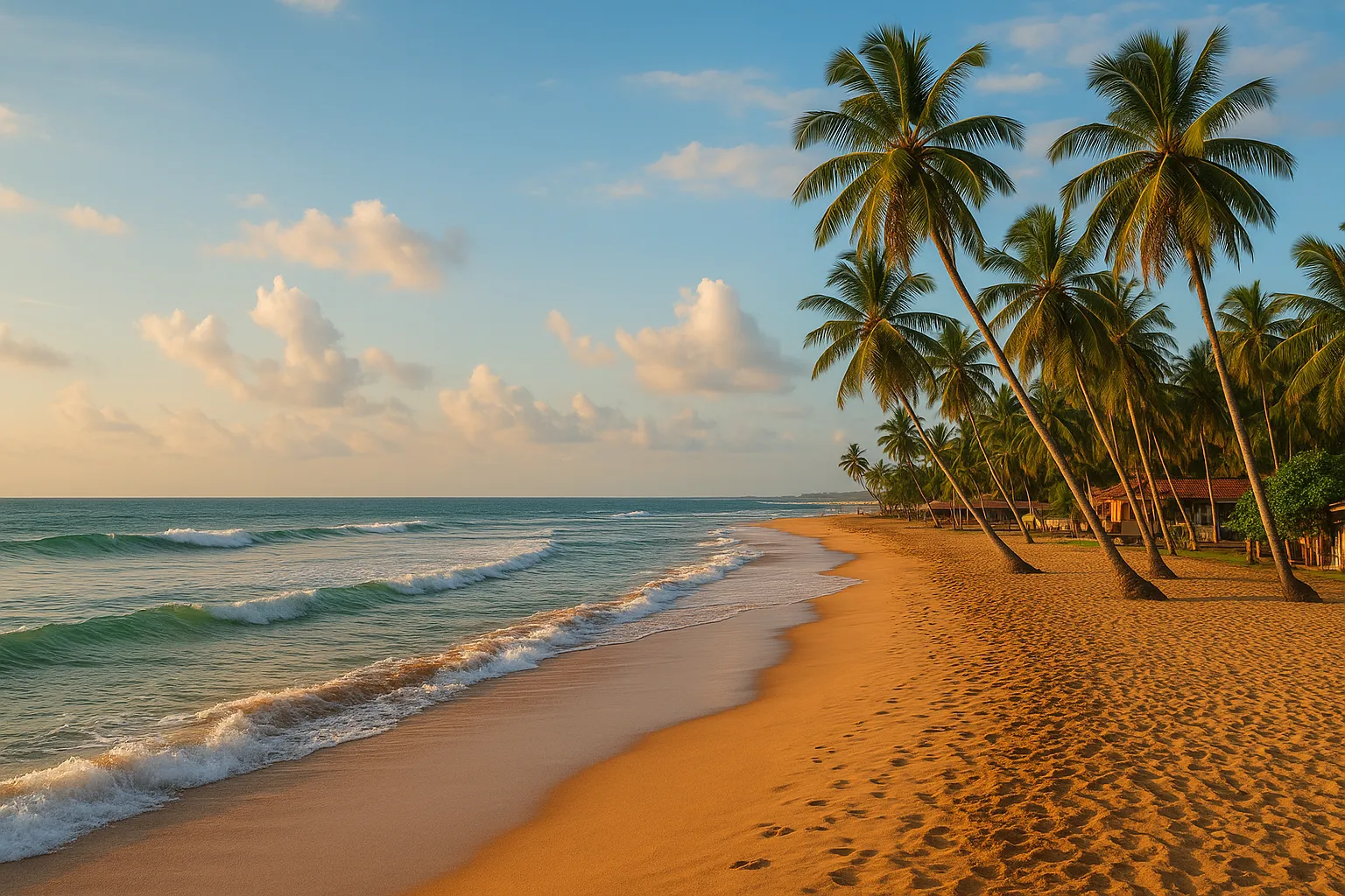 Negombo Beach sunset