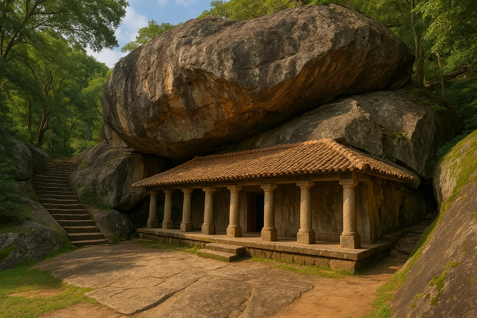 Cave temples