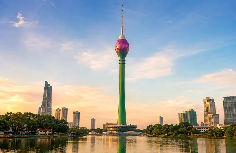 Lotus Tower and Colombo skyline